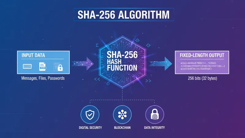 Cryptographic SHA-256 Blockchain Hash Verification