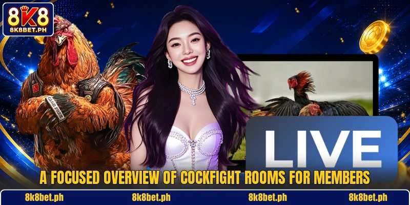 A focused overview of cockfight rooms for members