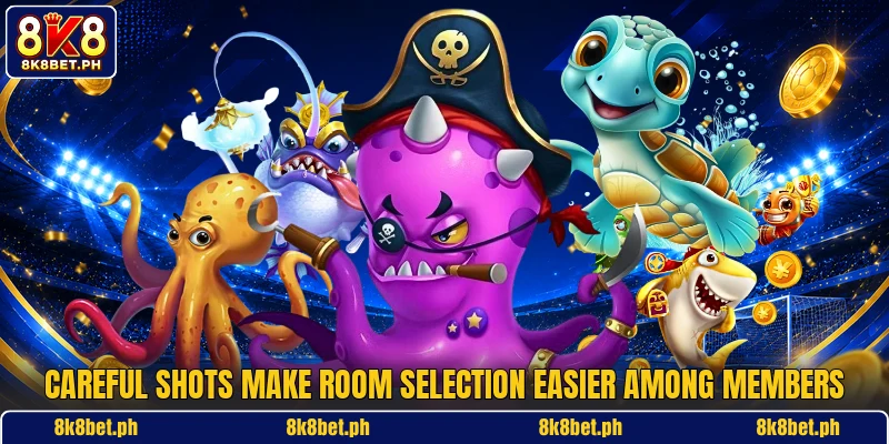 Careful shots make room selection easier among members