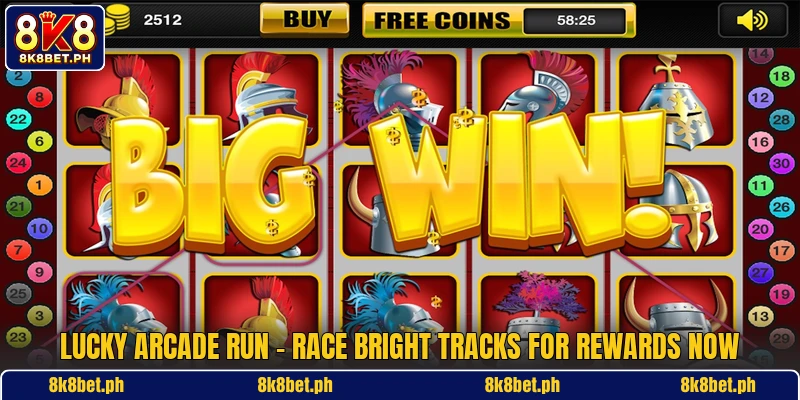 Lucky Arcade Run - Race Bright Tracks For Rewards Now