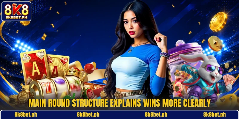 Main round structure explains wins more clearly