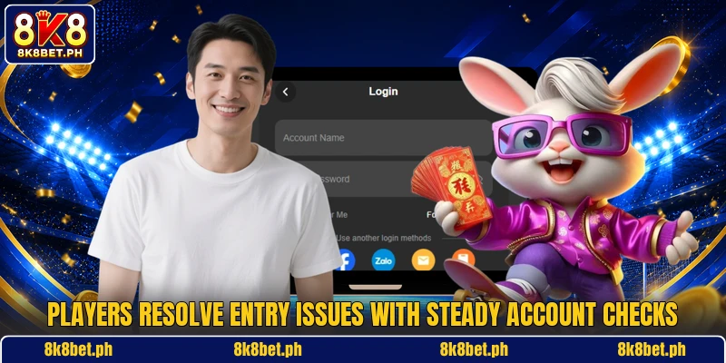 Players resolve entry issues with steady account checks Players resolve entry issues with steady account checks
