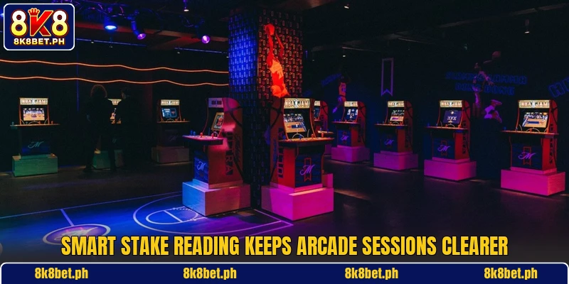 Smart stake reading keeps arcade sessions clearer Smart stake reading keeps arcade sessions clearer